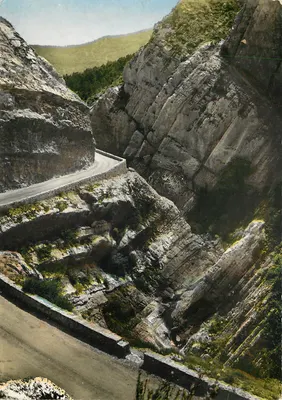 Rodovia Napoléon — entre Castellane e Digne — Edições Photocéane