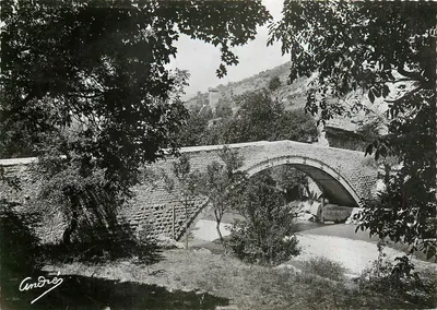 Castellane — Ponte sobre o Verdon e a Torre Pentagonal — C.A.D.S.E., Grenoble