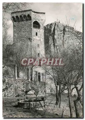 Castellane — A Torre pentagonal no fundo do Roc - alt. 904 m — Photo Guy - Blane-Patin