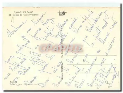 Digne — Stolica Lavandy na Trasie Napoleona i Trasie Wielkich Alp — Wydawnictwo ADIA — Rewers