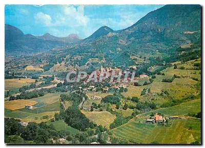 Thoard (Alpes-de-Haute-Provence) — Vista geral aérea — Impressor Combier, Mâcon