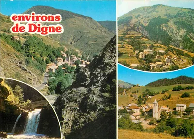 Cercanias de Digne — Alpes-de-Haute-Provence — Comblier Imprimeur Mâcon
