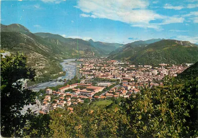 Digne (B.A.) — Vista geral e a Bléone — Les Editions Mar, 1105
