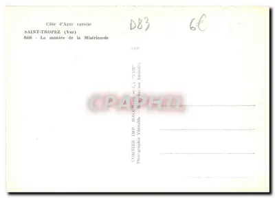 Saint-Tropez (Var) — La moniée de la Miséricorde — CIMP — Rewers