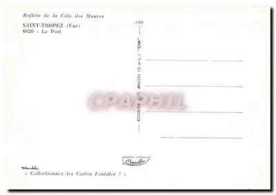 Saint-Tropez (Var) — Port — Combier (S.-el-L.) — Rewers