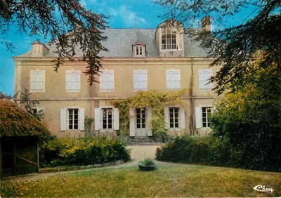 O Castelo de George Sand — Nohant — Impressor Combier