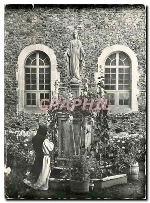 Bilhete postal moderno Nossa Senhora das Neves Ardèche pela Bastide Lozère A Virgem do Cloître