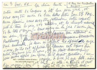 Portrait d'une femme — chapeau à grand nœud et dentelle — éditeur Lionel — Rewers