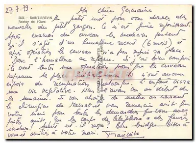 Rocher de l'Ours — Saint-Brevin — editor Rosy — Verso