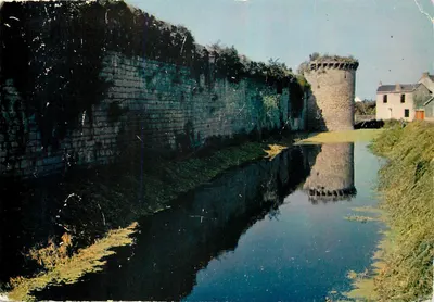 Guerande (L.-A.) — Muralhas da Torre (Sul-Oeste) — Éditions d'Art JOS. Le Douré