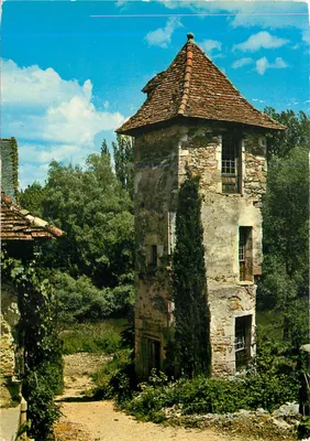 Carenac (Lot) — Torre do Século XV — Éditions Ouest-Color