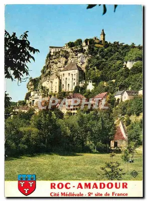 Roc-Amadour — Cidade Medieval - 2° site de França