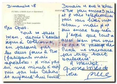 Fumel - Libos — No coração do Lot e Garonne em um local turístico — Edições Naturais — Verso