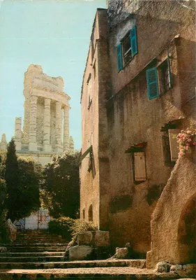 Bilhete postal moderno La Turbie A M Le Trophee des Alpes