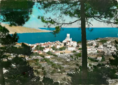 La Turbie — Vista sobre a Itália — L. Gilletta & Cie, Nîmes