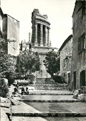 O Trophe dos Alpes — Templo de Augusto — Éd. Cimries, n° T 37