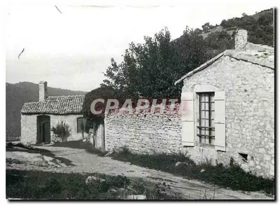 Casa dos Pinheiros — Les Ollières — Carta postal com carta manuscrita