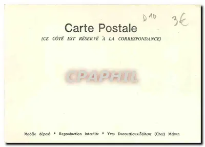 Thiers (Aube) — Rue des Ponts aux Cailles — Yves Ducourtioux-Éditeur (Cher) Mehun — Verso