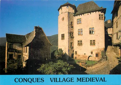 Conques — Vilarejo medieval — SUD-IMAGE