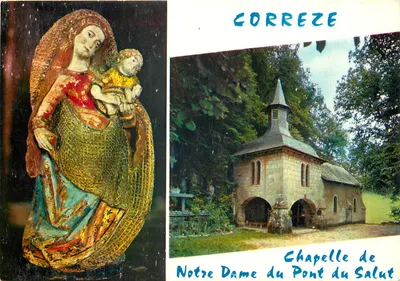 Corrèze — Capela de Nossa Senhora do Pont du Salut — IRIS