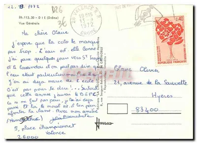 Ogólny widok Cigoigny — Wydawnictwo 'La Cigoigne' — nr 42 — Rewers