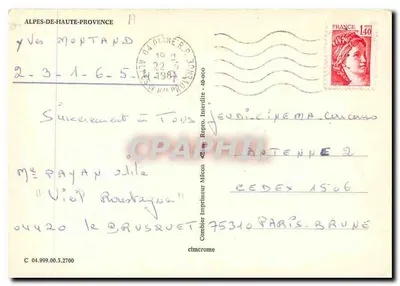Annot — Sisteron — Castellane — Alpes-de-Haute-Provence — Rewers