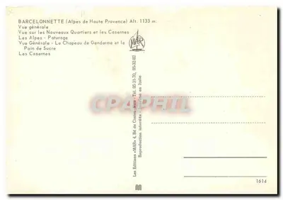 Barcelonnette — Perła Doliny Ubaj – Wydawnictwo «MAR» — Rewers