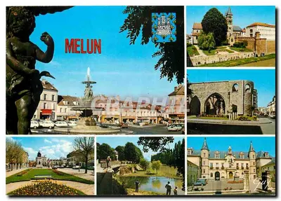 Melun — vista panorâmica — Éditions GUY