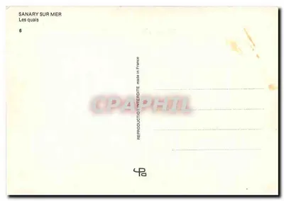 Sanary-sur-Mer — Os cais — n°6 — Verso