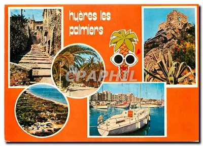 Hyères-les-Palmiers — vista panorâmica — Impressor Combier, n° 83.069