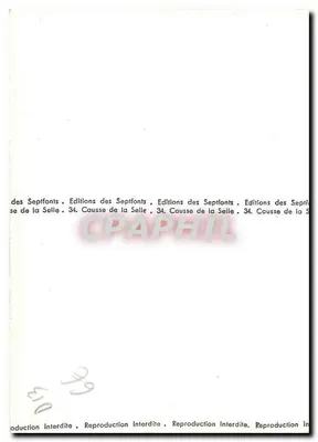 Bosque de la Santa Baume — Provenza — P. 510 — Éditions des Septfonts — Reverso