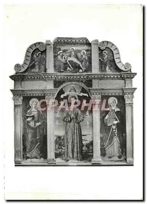 Virgem Imaculada — obra de François Bréa, 1540 — Catedral de Sospel (A.-M.)