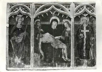 A Pietá de Bréa — Igreja de Sospel (Alpes-Maritimes) — Edições Gilletta, Suíça