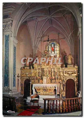 St-Etienne-de-Tinée — O retábulo da igreja paroquial (século XIV) — Impressor Combier