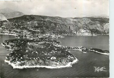O Cap Ferrat — Visão aérea — O Grande Hotel do Cap — Editor: J. Greff