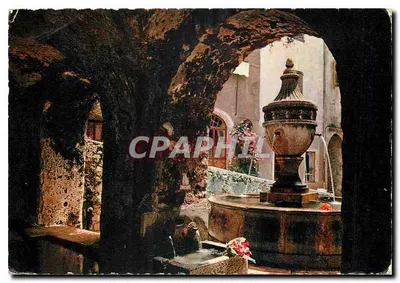 A velha fonte em Saint-Paul-de-Vence — Éditions & La Cigogne — n° 06.123.36