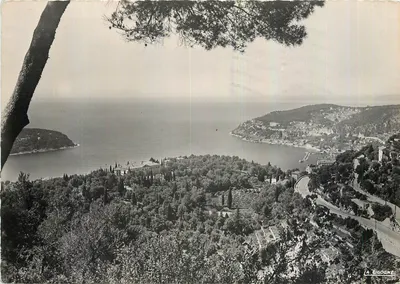 Villefranche-sur-Mer e a baía, vistas da Média Corniche — Edições 'LA GIGOGNE' n°1.173