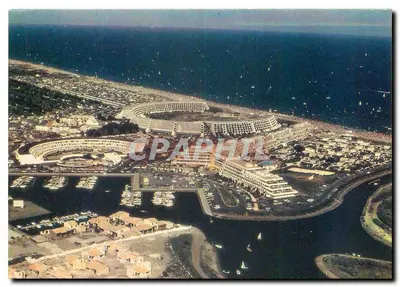 O Cabo d'Agde — Vista aérea — Foto J.-D. Sudres