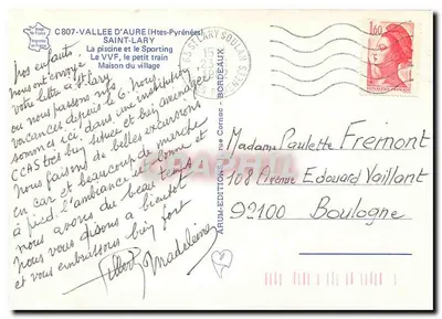 St-Lary — Férias em St-Lary — ARUM ÉDITIONS — Verso