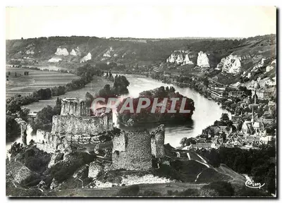 Les Andelys (Eure) — O Castelo Gaillard (século XII) — Graphiphil