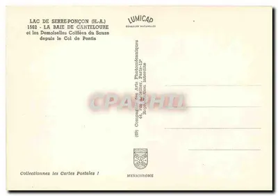 Jezioro Serre-Ponçon (H.A.) — Zatoka Canteloube i Dziewczynki z Przełęczy Pontis — Iris — Rewers