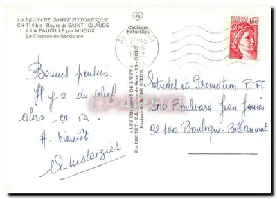 Chapéu de Policial — A Foice por Mijoux — Les Éditions de l'Est — Verso