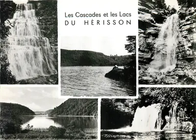 As Cataratas e Lagos DO HÉRISSON — Edição e Foto PROTET, 15, rue du Parlement, Dole (Jura)