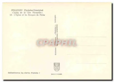Collioire (Pyrénées-Orientales) — Joyau de la Côte Vermeille — Éditions Théolojac — Rewers