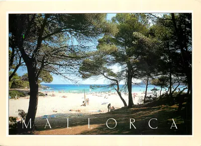Cala Agulla — praia de Mallorca — Trianglè Postals