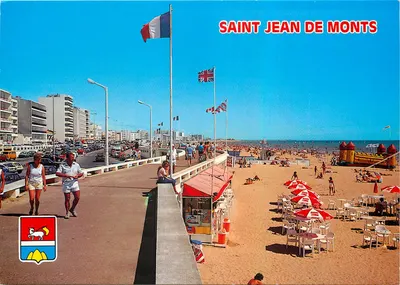 Saint Jean de Monts — Praia e esplanada — Artaud Frères, N°99
