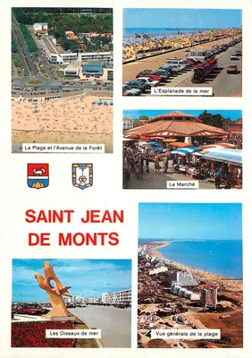 Saint Jean de Monts — Vista panorâmica e atrações turísticas — Artaud Frères, n°267