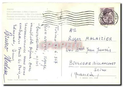 Torino — Wzgórza i Kapitol — P. Marzari S.R.L. Schio — Rewers