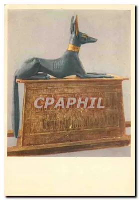Sarcófago de Anubis — Tutankhamun — Editor K. Lachert & Landrock, n°16