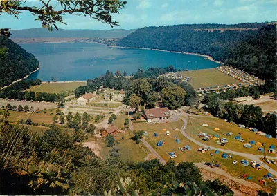 Domínio do Lago de Chalain — Vista geral sobre o camping — Editor Combier